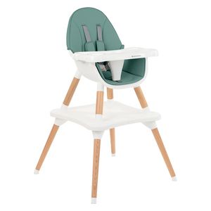  Kikka Boo 3-in-1 Adjustable Baby High Chair - Green 