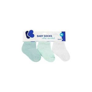 Kikka Boo Baby Summer Socks - 3 pieces - Blue