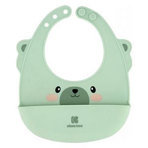 Kikka Boo Silicon feeding Bib - Green