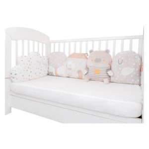 Kikka Boo Set of 5 cushions for Cribs - Beige