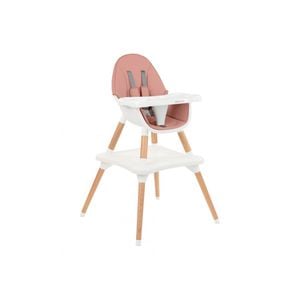 Kikka Boo 2in1 Adjustable Baby High Chair - Pink