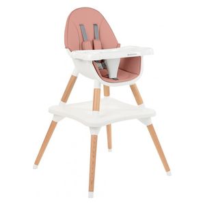 Kikka Boo 2in1 Adjustable Baby High Chair - Pink