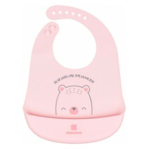  مريلة سيليكون كيكا بوو - وردي 