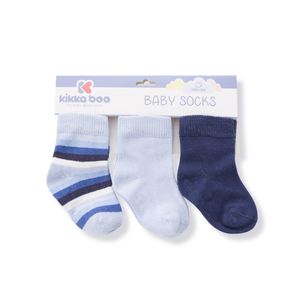  Kikka Boo Baby Summer Socks - 3 pieces - Blue 