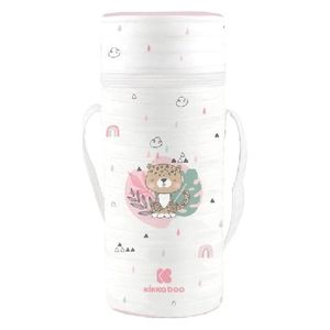  عازل زجاجة حليب كيكا بو - وردي 