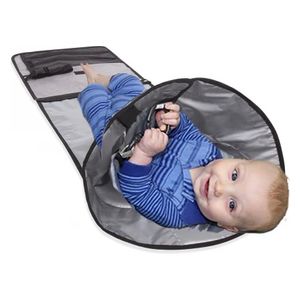  Kikka Boo Foldable Wallet Mat With Motion Barrier - Gray 
