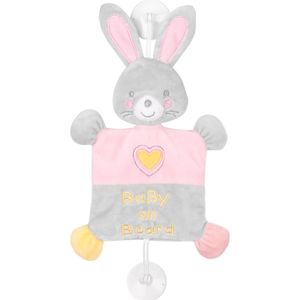  Kikka Boo Baby on Board Toy Bella the Bunny - Pink 