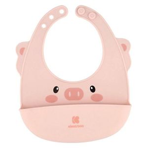  مريلة سليكون كيكا بوو - وردي 