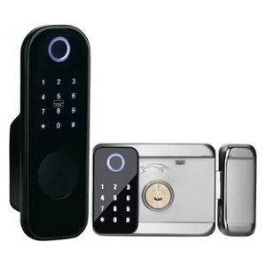  Smart Door Lock - AS-l2 - Black 