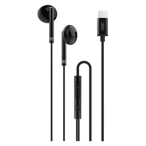  سماعة سلكية داخل الاذن اكسو - EP29 - يو اس بي سي - 1.2 متر - اسود 