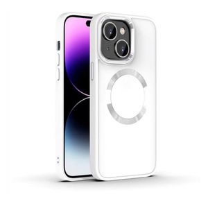  Fashion Case Mobile Cover For iPhone 14 - White 