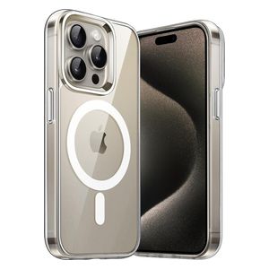  Fashion Case Mobile Cover For iPhone 15 Pro - Transparent 