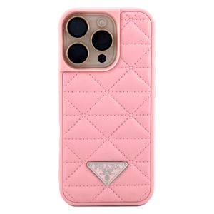  Fashion Case Mobile Cover For iPhone 16 Pro Max – Pink 