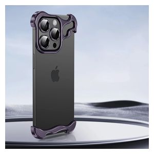  Fashion Case Mobile Cover For iPhone 14 Pro Max - Purple 