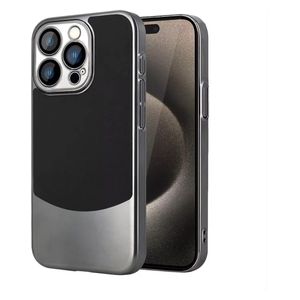  Fashion Case Mobile Cover For 15 Pro Max - Black Titanium 