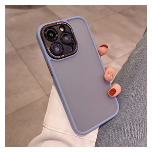  Fashion Case Mobile Cover For iPhone 14 - Light Blue 