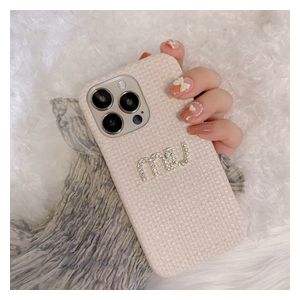  Fashion Case Mobile Cover For iPhone 15 Pro Max – Off-White 