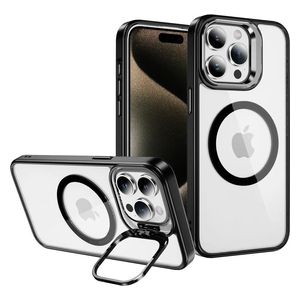 Fashion Case Mobile Cover For iPhone 15 Pro - Transparent 