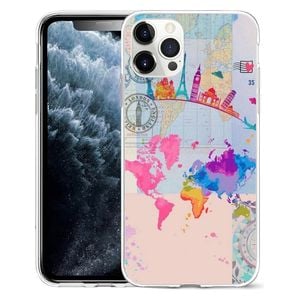  Fashion Case Mobile Cover For iPhone 13 Pro - Multi Color 