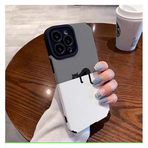  Fashion Case Mobile Cover For iPhone 15 Pro Max - Titanium Gray 