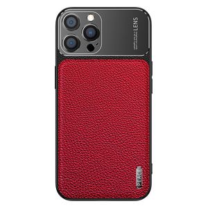  Fashion Case Mobile Cover For iPhone 12 - Red 