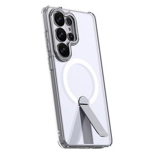  Fashion Case for Samsung Galaxy S26 Ultra - Magnetic Stand - Transparent 