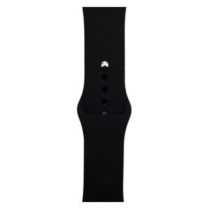  Infinity Tech Silicone Band for Apple Watch - 42/44/45/46/49mm - Black 