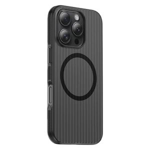  Fashion Case Mobile Cover For iPhone 16 Pro - Black 