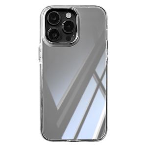  Fashion Case Mobile Cover For iPhone 15 Pro - Silver 