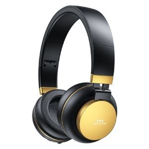 سماعة بلوتوث حول الاذن ويكوم - M10 - بلوتوث 5 - بطارية تعمل من 14 - 15 ساعة - اسود