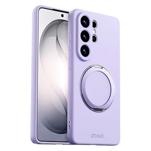  Fashion Case Samsung Galaxy S26 Ultra Silicone Magnetic Cover - Purple 