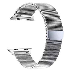  Infinity Tech Stainless Steel Band for Apple Watch - 38/40/41/42mm - Silver 