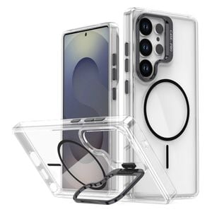  Fashion Case Phone Cover for Samsung Galaxy S26 Ultra - Black 