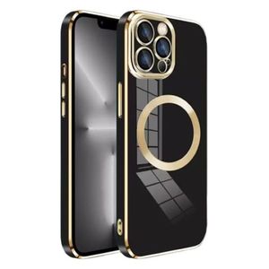 Fashion Case Mobile Cover For iPhone 14Pro Max - Black 