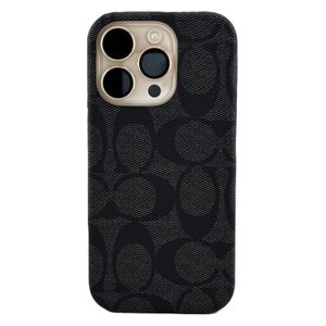  Fashion Case Mobile Cover For iPhone 15 Pro Max - Black 