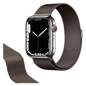  سوار انفنيتي تك ستانليس ستيل لساعة آبل - 42/44/45/46/49 ملم - تيتانيوم 