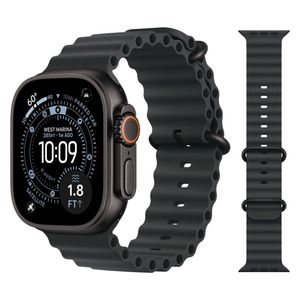  Infinity Tech Band - For Apple Watch - Sport Design, Water Resistant - Black 