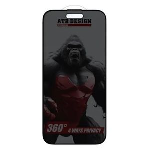  Infinity Tech Screen Protector for iPhone 16 Pro Max - Black 