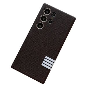  Fashion Case Mobile Cover For Samsung S24 Ultra - Black 