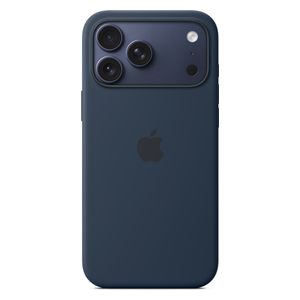  حافظة سيليكون فاشن كيس لهاتف آيفون 17 بروماكس - تدعم ماك سيف - مزودة بـ التحكم بالكاميرا - أزرق 