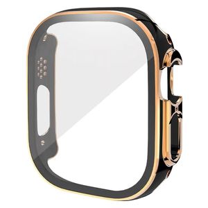  Fashion Case Apple Watch Protective Case - Black 