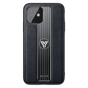  Fashion Case Mobile Cover For iPhone 12 - Black 
