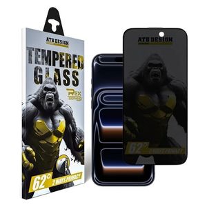  واقي شاشة الخصوصية انفينيتي تك آيفون 17 برو - أسود 