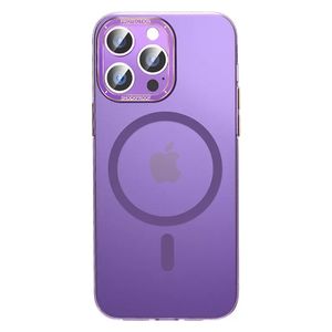  Fashion Case Mobile Cover For iPhone 14 Pro - Purple 