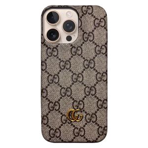  Fashion Case Mobile Cover For iPhone 16 Pro - Beige 