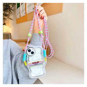  Fashion Case Clip and Hanging Rope for Mobile 
