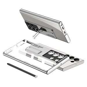 Fashion Case Mobile Cover For Samsung S24 Ultra - Silver 