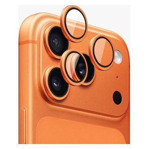  Infinity Tech Camera Protector For iPhone 17 Pro & 17 Pro Max - Orange 