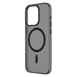  Fashion Case Mobile Cover For iPhone 15 Pro Max - Titanium Gray 