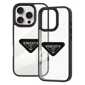  Fashion Case Mobile Cover For iPhone 16 Pro - Black 